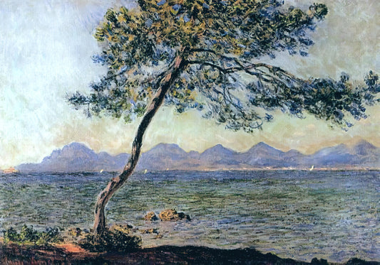 Monet Canvas Painting: The Ultimate Guide to Impressionist Masterpieces - At Cap d'Antibes by claude monet