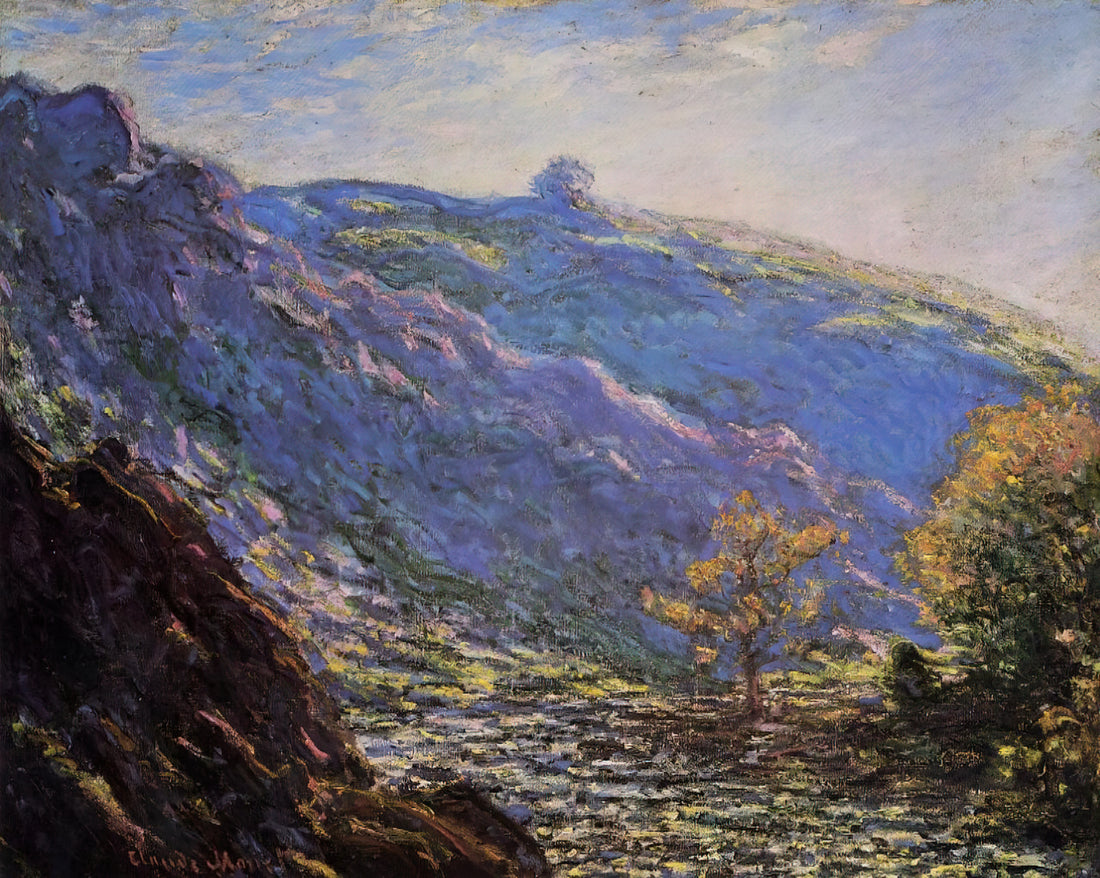 Monet Famous Art: A Curator's Guide to the Impressionist Master's Most Iconic Works - The Old Tree, Sunlight on the Petit Cruese by claude monet