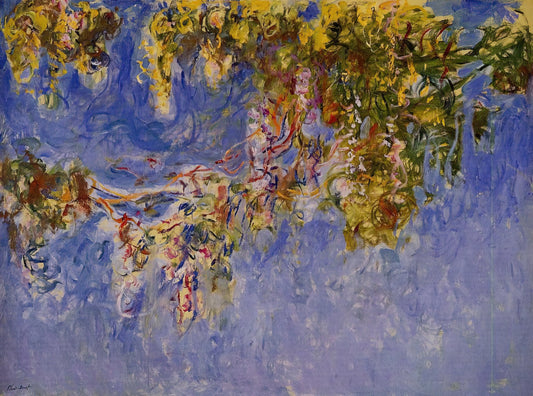 Monet Replica: Understanding the Art of Reproduction and Finding Authentic Quality - Wisteria by claude monet