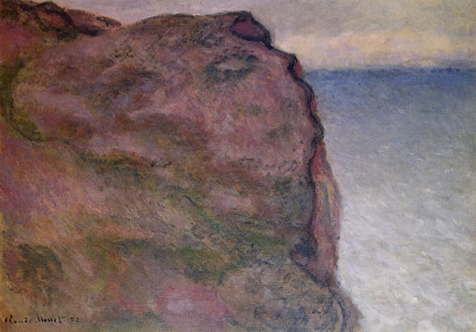 Monet White Water Lilies: The Ultimate Guide to Impressionism's Masterpiece - Cliff at Petit Ailly, at Varengeville by claude monet