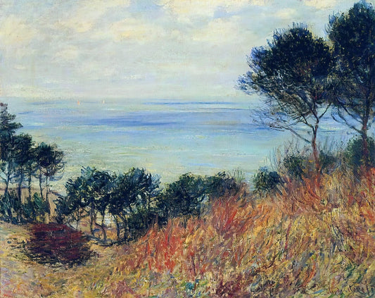 Monet in Musée d'Orsay: A Curator's Guide to the Impressionist Masterpieces - The Coast of Varengeville by claude monet