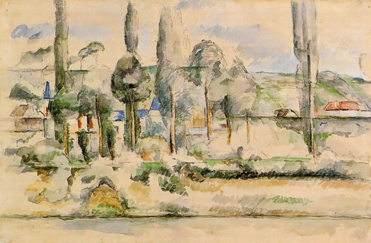 Monte Saint Victoire Cézanne: The Mountain That Changed Modern Art - Chateau de Madan by Paul Cézanne