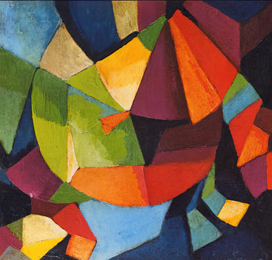 Morgan Russell Acrylic Print: A Modernist Masterpiece in Contemporary Form - Synchromy - 1916 by Morgan Russell
