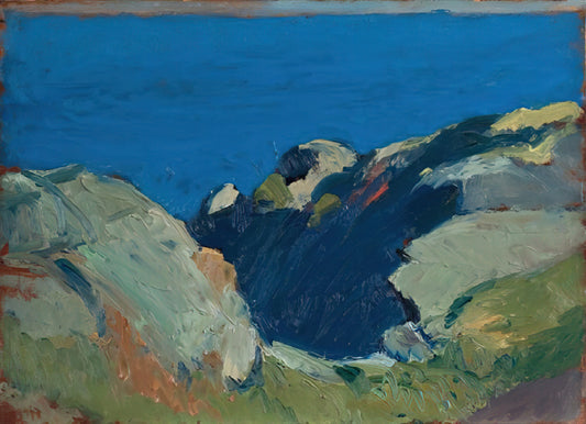 Nighthawks Art Print: A Deep Dive into Edward Hopper's Iconic Masterpiece - Rocks and Sea by Edward Hopper