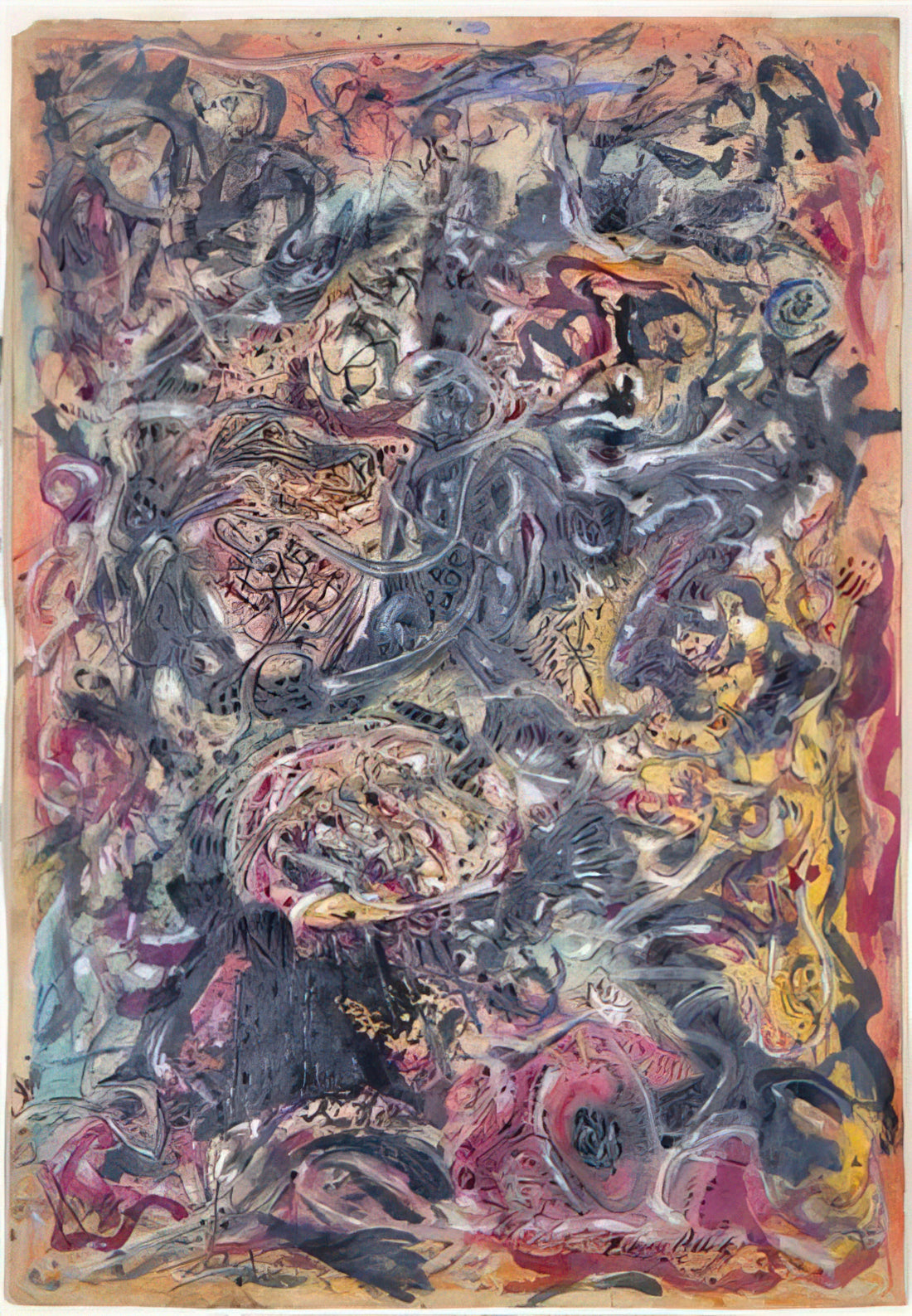 No. 5, 1948 by Jackson Pollock: The Explosive Masterpiece That Redefined Modern Art - PATTERN by Jackson Pollock