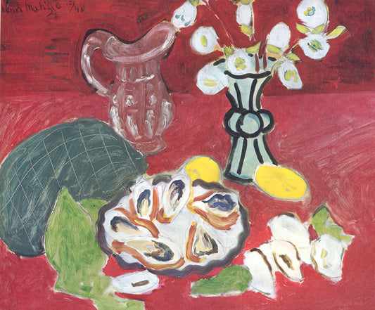 Notre Dame by Henri Matisse: A Masterpiece of Modernist Vision - STILL LIFE WITH SHELLFISH 1940 by Henri Matisse