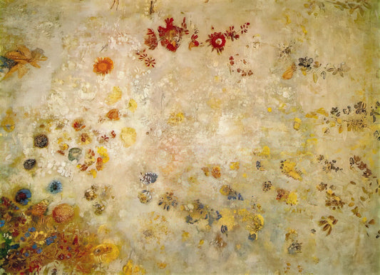 Odilon Redon Posters: Exploring the Symbolist Master's Dreamlike Vision - DECORATIVE PANEL by Odilon Redon
