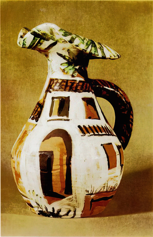 Pablo Picasso Canvas Prints: A Collector's Guide to Modern Masterpieces - Jug with handle by Pablo Picasso