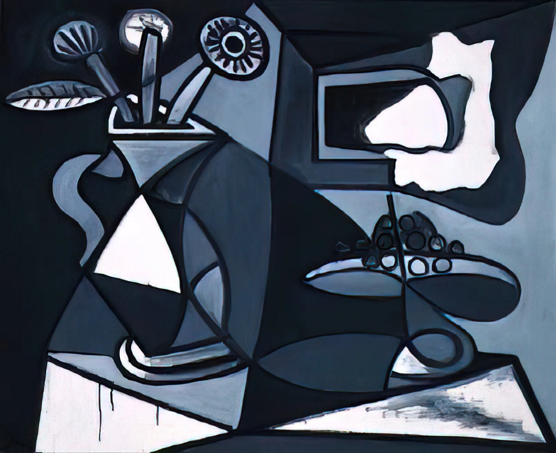 Pablo Picasso Lithograph: A Collector's Guide to Technique, Value, and Legacy - Vase with flowers by Pablo Picasso