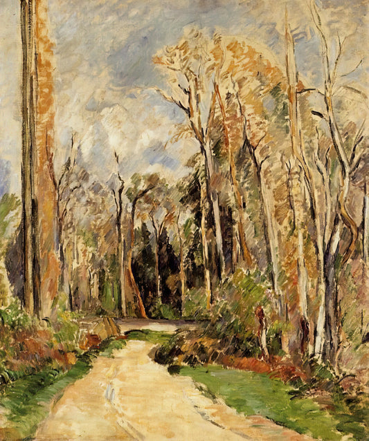 Paul Cézanne's Montagne Sainte-Victoire: A Revolutionary Vision in Modern Art - Path at the Entrance to the Forest by Paul Cézanne