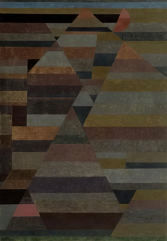 Paul Klee 1933: The Pivotal Year That Transformed a Modern Master - NECROPOLIS 1929 by Paul Klee