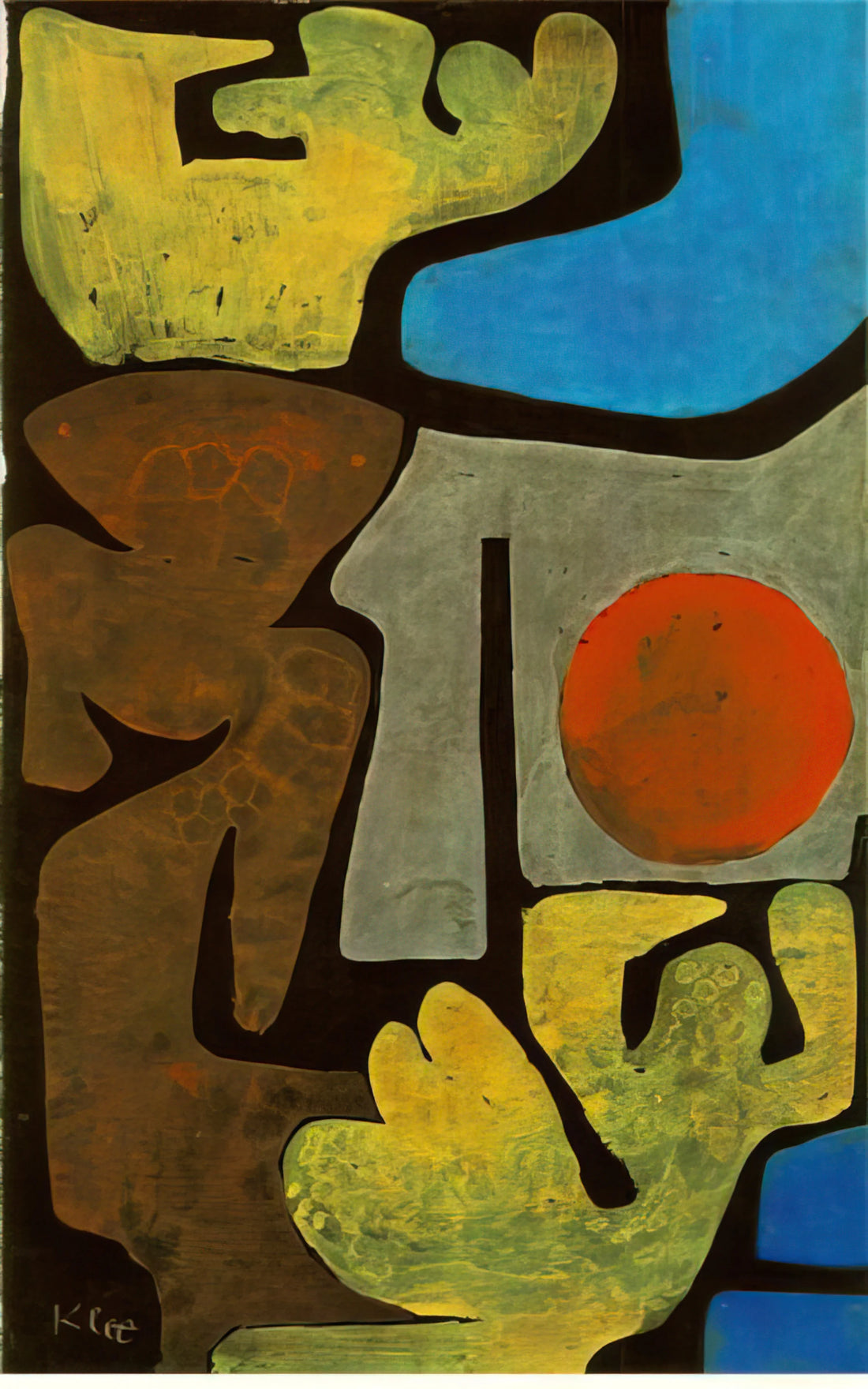 Paul Klee Alphabet: Decoding the Artist's Pictographic Language - PARK OF IDOLS 1938 by Paul Klee
