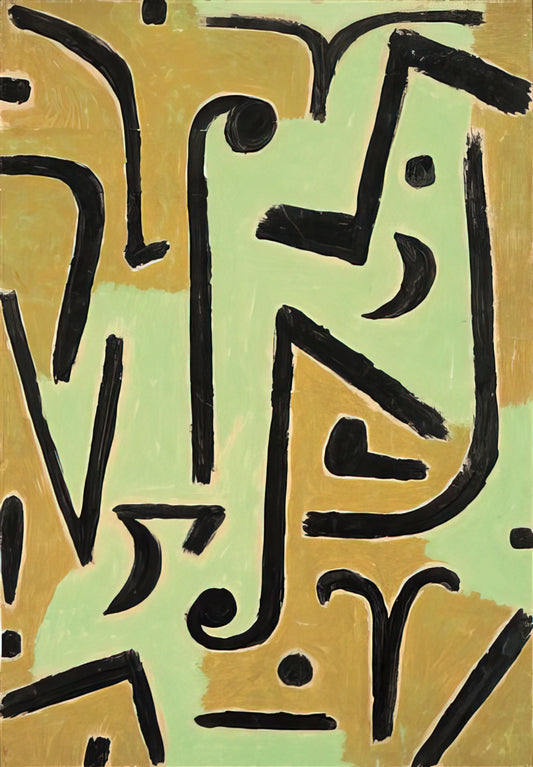 Paul Klee Angels: Celestial Visions in Modern Art - HALME 1940 by Paul Klee