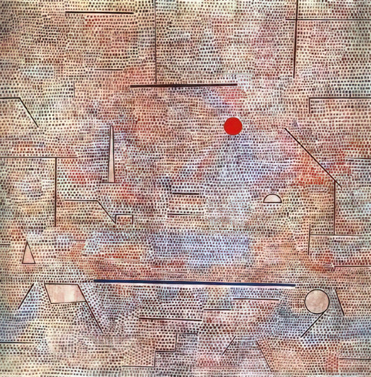 Paul Klee Côte de Provence: The Artist's Mediterranean Vision in Modern Art - CACODEMONIC 1916 by Paul Klee