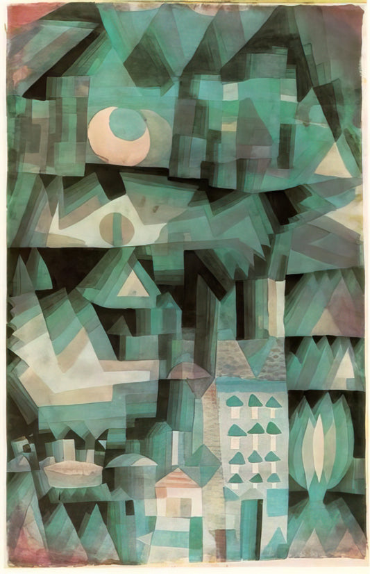Paul Klee Paintings Price: A Collector's Guide to Value, Rarity & Market Trends - DREAM CITY 1921 by Paul Klee