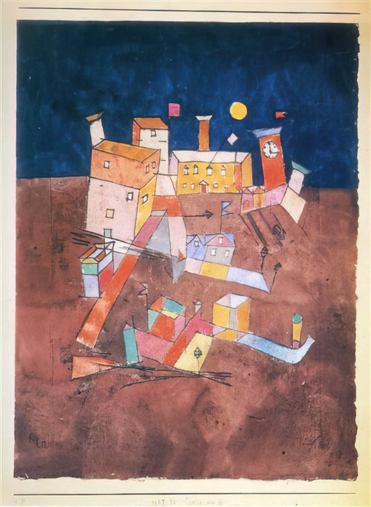 Paul Klee Type of Art: A Comprehensive Guide to His Unique Artistic Vision - PART OF G 1927 by Paul Klee