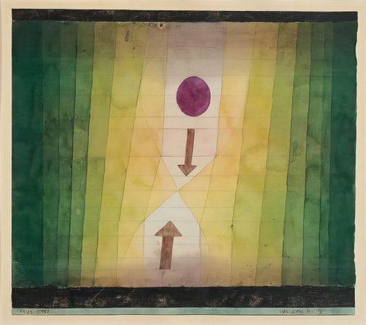 Paul Klee Wall Art: A Curator's Guide to His Abstract Masterpieces - BEFORE THE BLITZ 1923 by Paul Klee