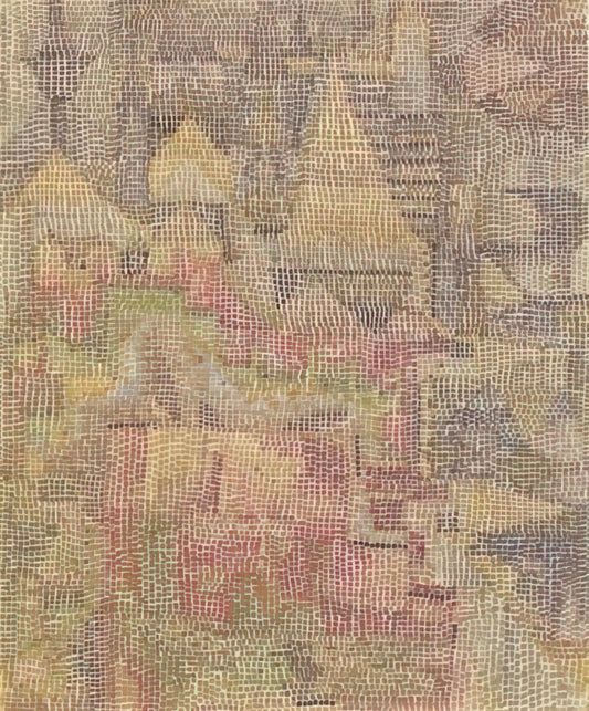 Paul Klee Watercolor: A Journey into the Poetic and Abstract - CASTLE GARDEN 1931 by Paul Klee