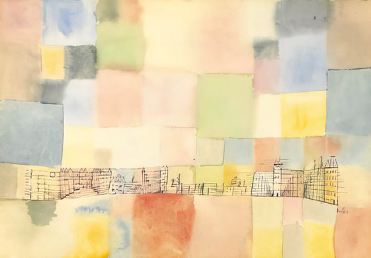Paul Klee and Wassily Kandinsky: A Symbiotic Relationship in the Birth of Abstraction - NEUER STADTTEIL IN M 1928 by Paul Klee
