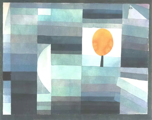 Paul Klee's Most Famous Painting: A Journey Through His Iconic Masterpieces - THE MESSENGER OF AUTUMN 1922 by Paul Klee