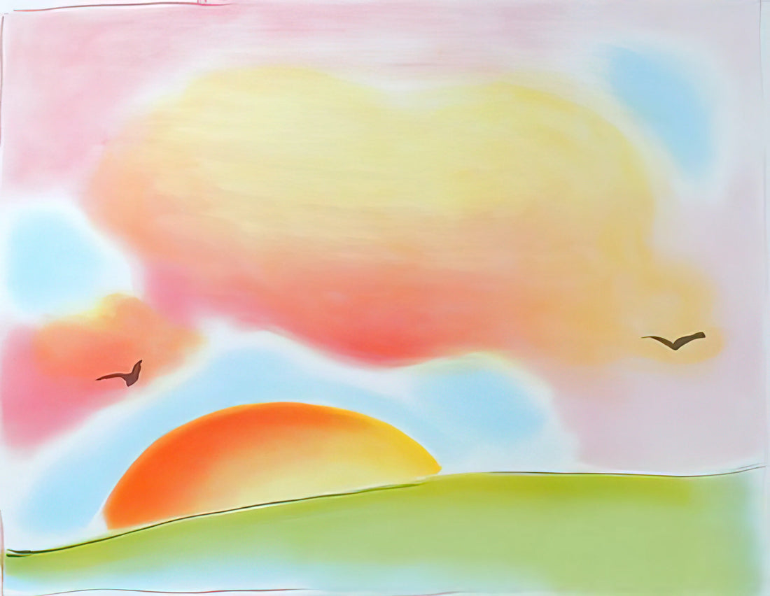 Peter Max Lithographs for Sale: A Collector's Guide to Psychedelic Pop Art Masterpieces - FREEDOM 1980 by Peter Max