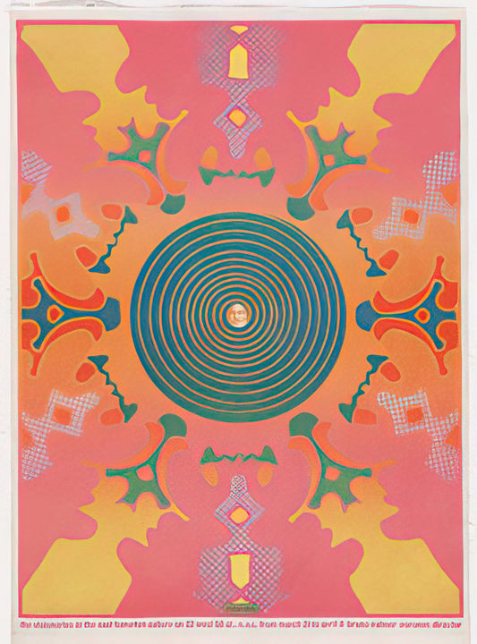 Peter Max Paintings: The Psychedelic Visionary Who Defined an Era - THE VISIONARIES AT THE EAST HAMPTON GALLERY 1967 by Peter Max