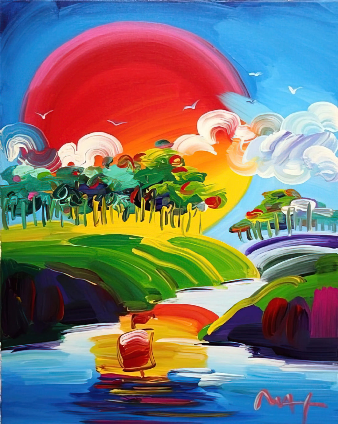 Peter Max: The Visionary King of Psychedelic Art and His Enduring Legacy - WITHOUT BORDERS 2011 by Peter Max