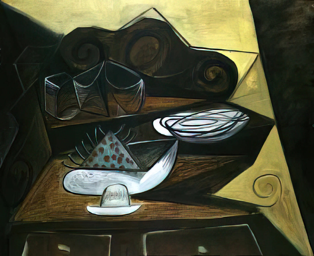 Picasso 1903: The Blue Period's Pivotal Year of Artistic Transformation - The Buffet  Catalan  by Pablo Picasso