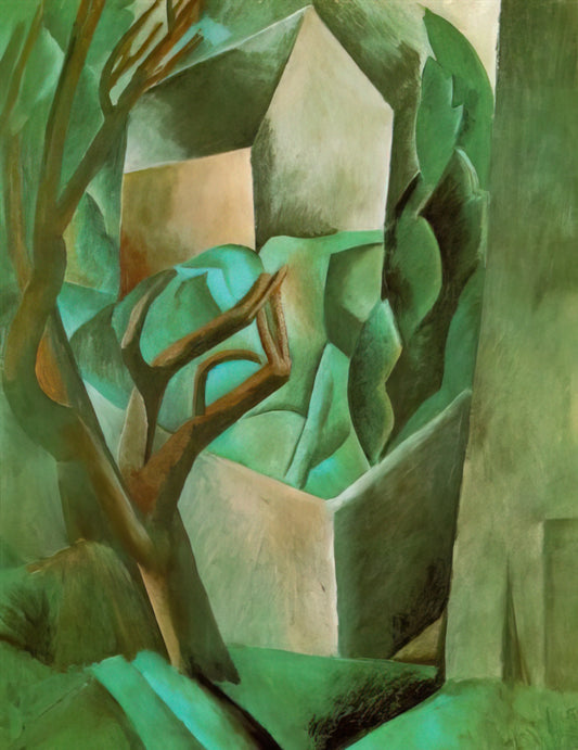Picasso 1951: The Year of War, Peace, and Artistic Metamorphosis - House in the garden by Pablo Picasso