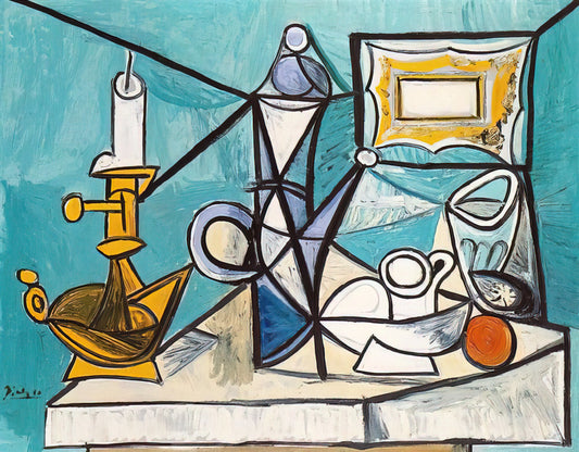 Picasso Etching Price Guide: Understanding Value, Rarity & Market Factors - Still life with lamp - 1944 by Pablo Picasso