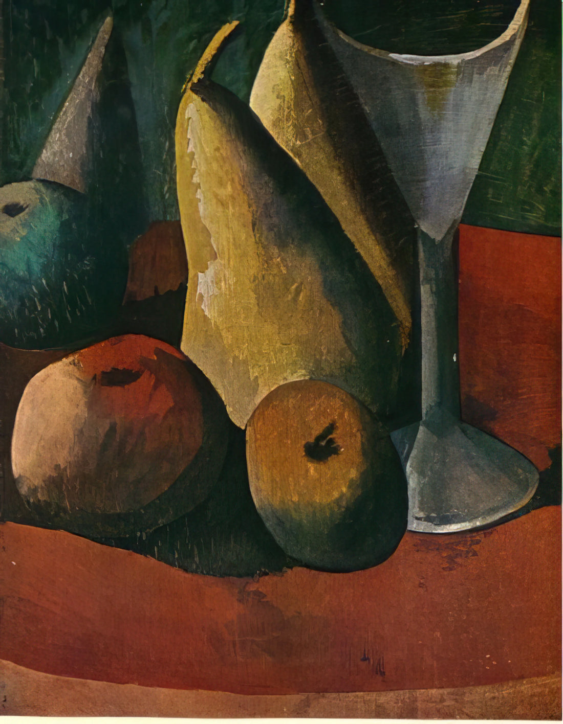 Picasso and World War I: How the Great War Transformed Modern Art - Glass and fruits by Pablo Picasso