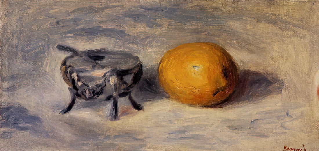 Pierre-Auguste Renoir: The French Impressionist Painter of Joy and Light - Sugar Bowl and Lemon by Pierre-Auguste Renoir