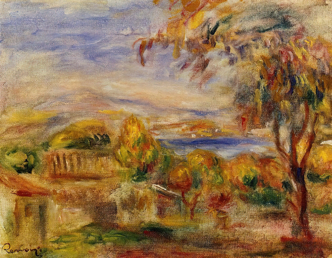 Pierre-Auguste Renoir's Most Famous Painting: A Curator's Guide to 'Luncheon of the Boating Party' - Landscape by the Sea by Pierre-Auguste Renoir