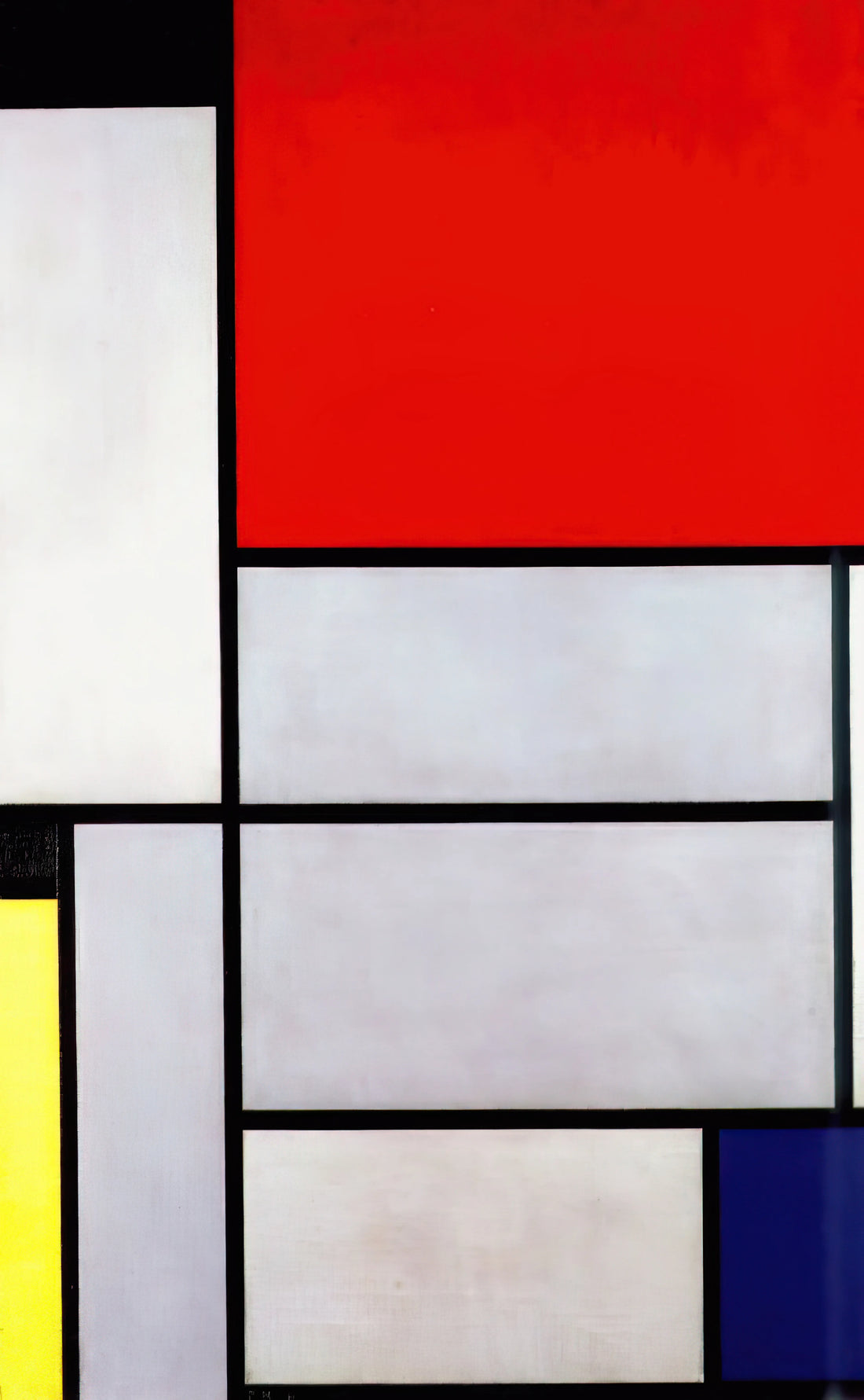 Piet Mondrian Posters: From De Stijl Revolution to Modern Wall Art - Tableau I by Piet Mondrian