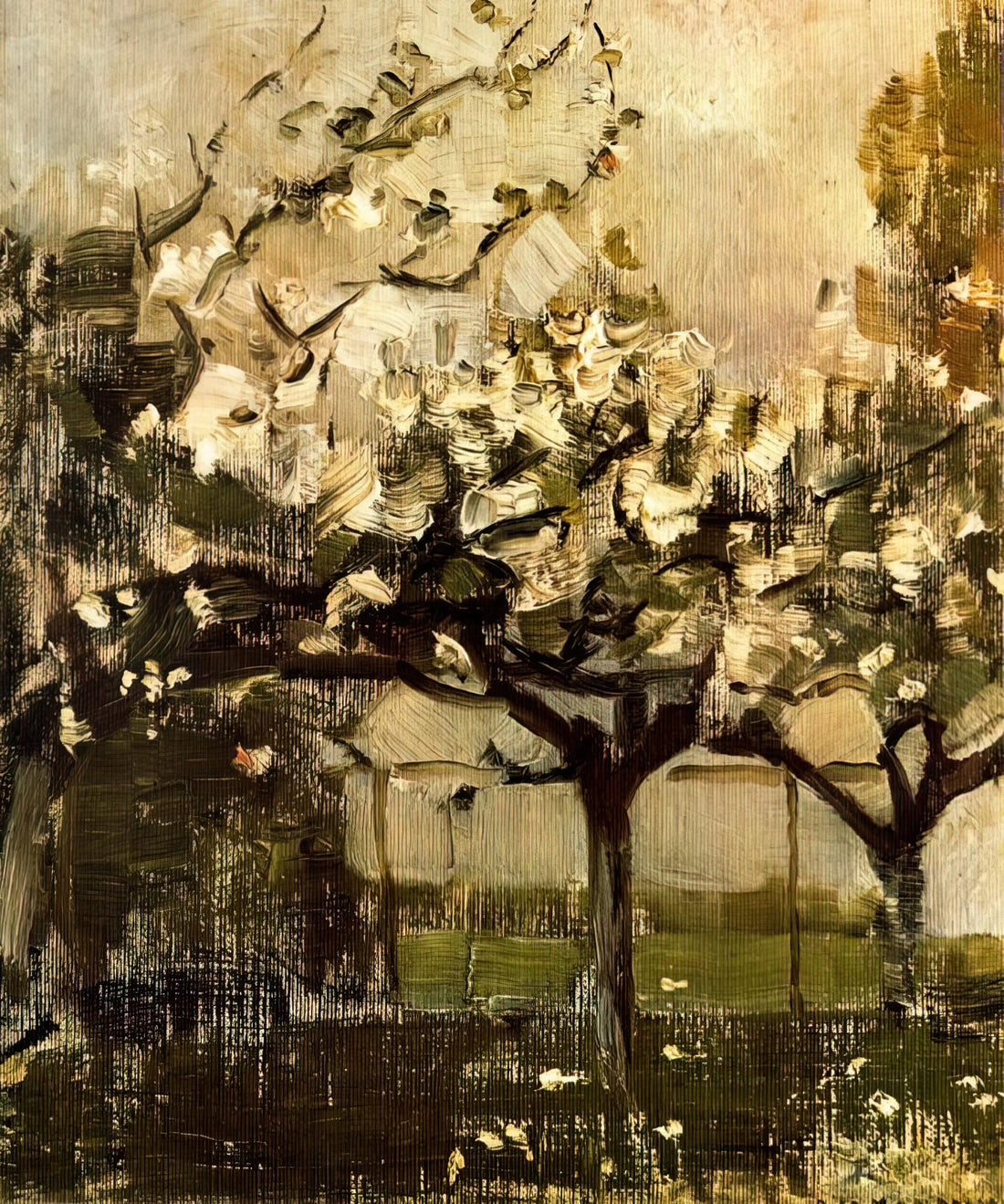 Piet Mondrian's Famous Artwork: A Journey Through Geometric Abstraction - Alberi by Piet Mondrian