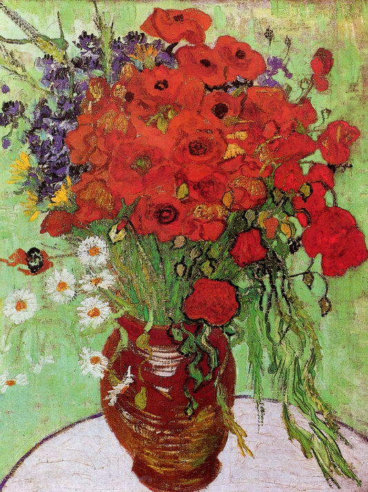 Potato Eaters by Van Gogh: A Deep Dive into the Artist's Early Masterpiece - Red Poppies and Daisies by Vincent van Gogh
