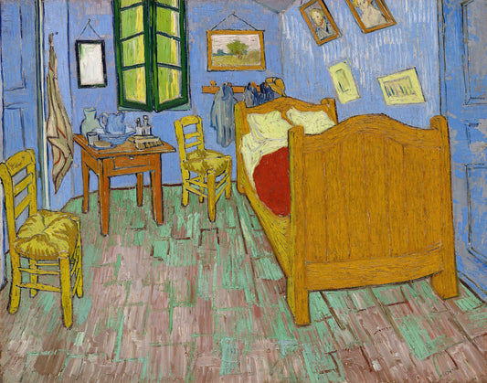 Prints of Van Gogh: A Curator's Guide to Collecting Museum-Quality Reproductions - Vincent's Bedroom in Arles by Vincent van Gogh
