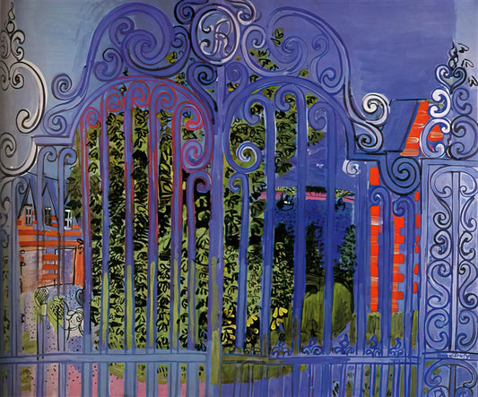Raoul Dufy: La Tour Eiffel (1935) – A Symphony of Light and Parisian Spirit - THE GRID 1930 by Raoul Dufy