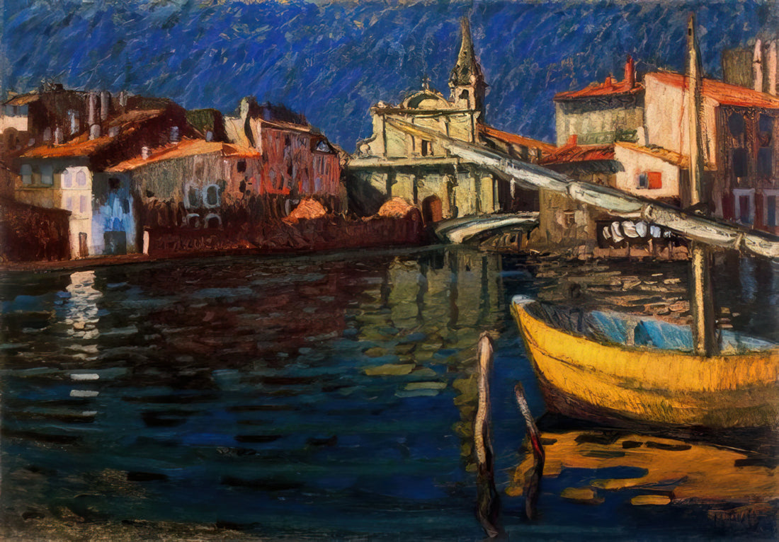 Raoul Dufy's La Fée Électricité: The Masterpiece That Electrified Modern Art - MARTIGUES by Raoul Dufy