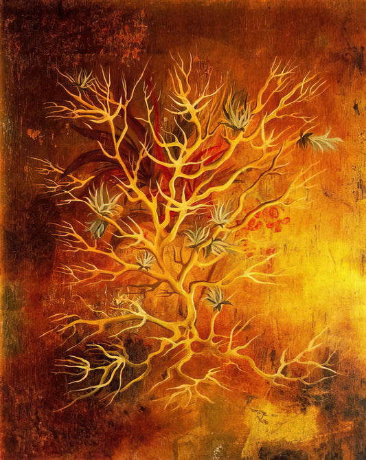 Remedios Varo Embroidering the Earth's Mantle: A Surrealist Masterpiece Decoded - PLANT 1960 by Remedios Varo