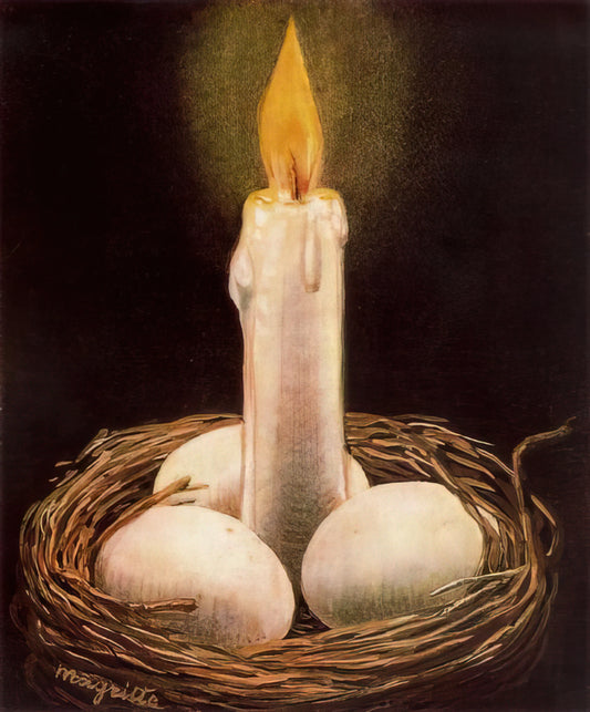 René Magritte Decalcomania: The Surrealist's Enigmatic Technique Explained - THE IMAGINATIVE FACULTY 1948 by Rene Magritte