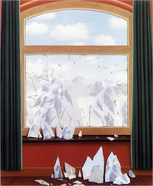 Rene Magritte Framed Art Print: A Curator's Guide to Surrealist Masterpieces - THE DOMAIN OF ARNHEIM 1949 by Rene Magritte