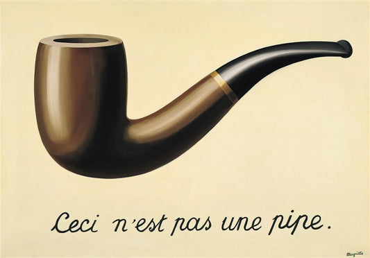 René Magritte Selected Writings: The Literary Mind Behind the Surrealist Vision - THE TREACHERY OF IMAGES THIS IS NOT A PIPE 1948 by Rene Magritte