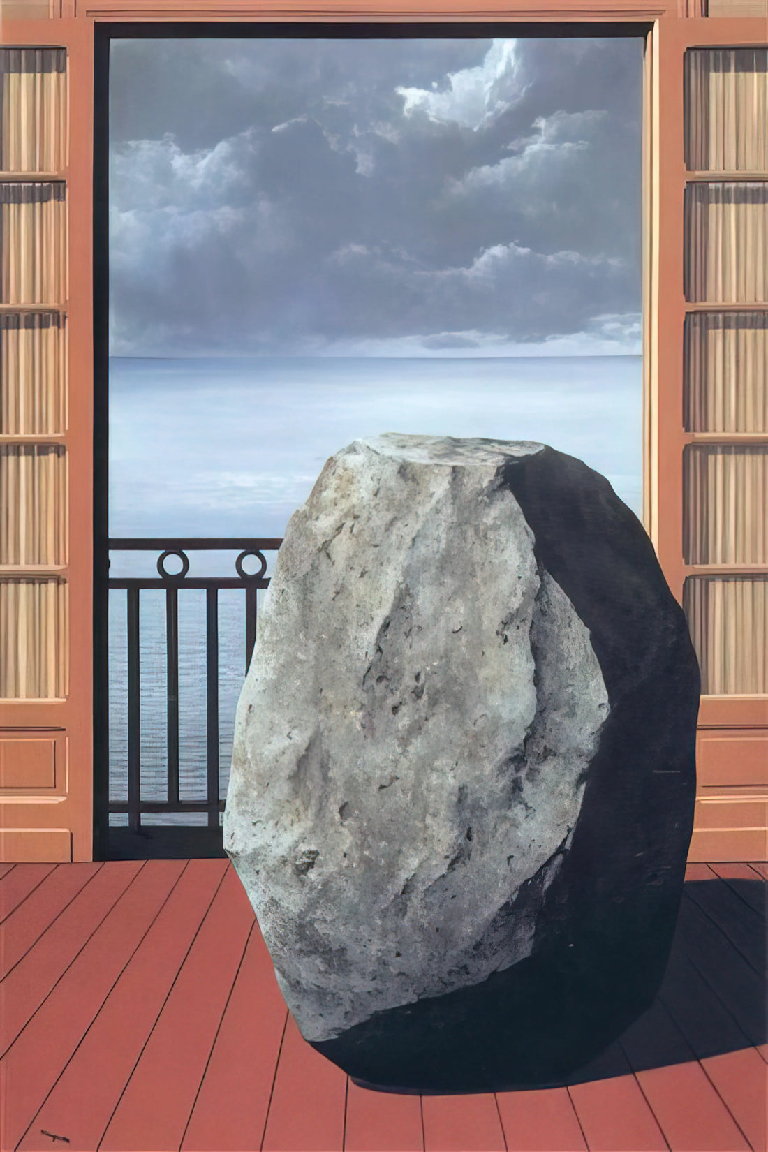 René Magritte and Sabena: The Surrealist's Corporate Art Commission - INVISIBLE WORLD 1954 by Rene Magritte