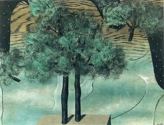 René Magritte: The Art of Living Through Surrealist Vision - THE CULTIVATION OF IDEAS 1927 by Rene Magritte