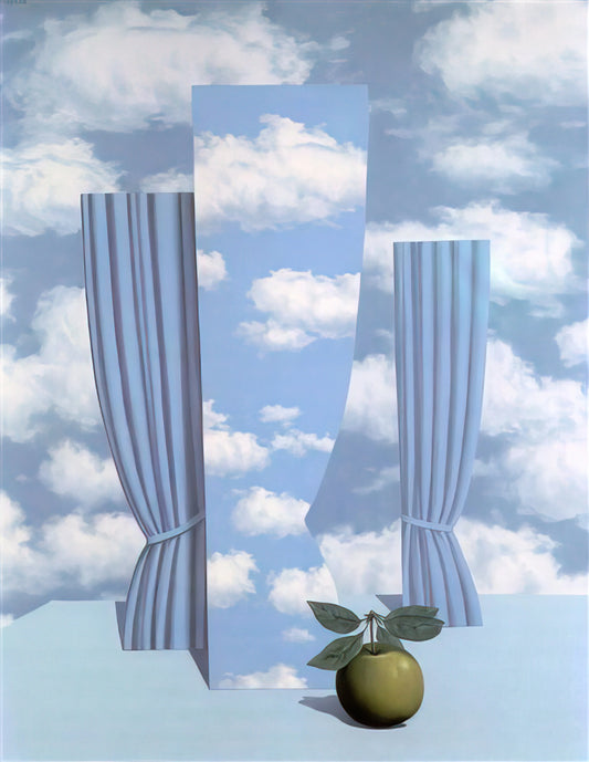 René Magritte: The Master of Surrealist Mystery and Visual Paradox - BEAUTIFUL WORLD 1962 by Rene Magritte