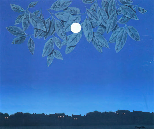 René Magritte: The Master of Surrealist Mystery and Visual Paradox - THE BLANK PAGE 1967 by Rene Magritte