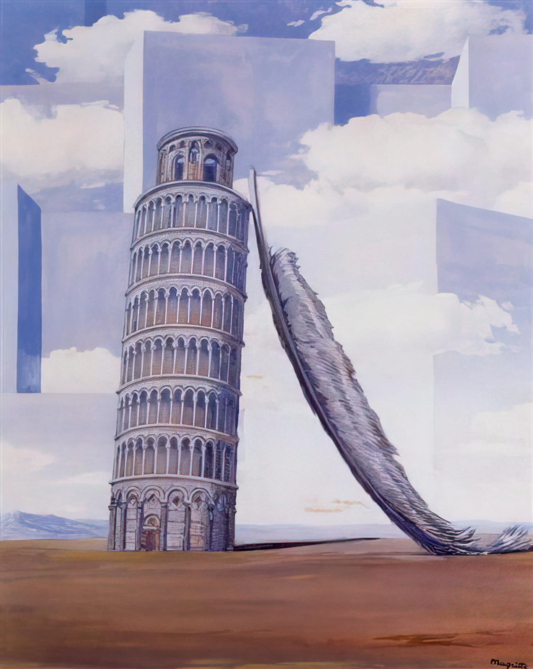 René Magritte's La Reproduction Interdite: A Surrealist Masterpiece of Identity and Reflection - MEMORY OF A JOURNEY 1955 by Rene Magritte