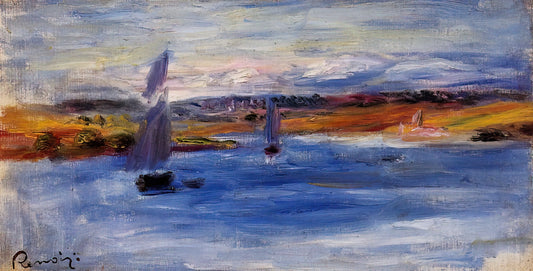 Renoir's Le Moulin de la Galette 1876: A Masterpiece of Impressionist Joy - Sailboats by Pierre-Auguste Renoir