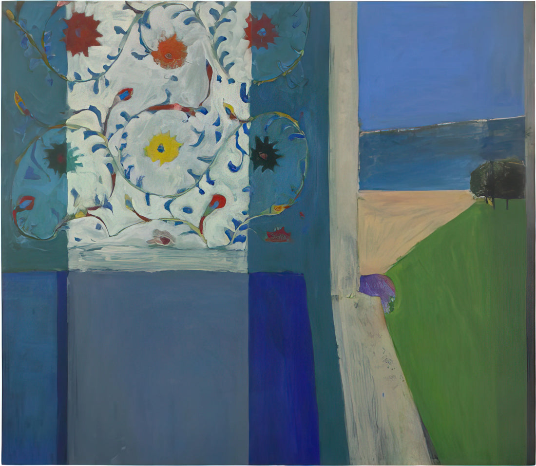 Richard Diebenkorn Art for Sale: A Collector's Guide to Acquiring a Modern Master - Recollections of a Visit to Leningrad by Richard Diebenkorn